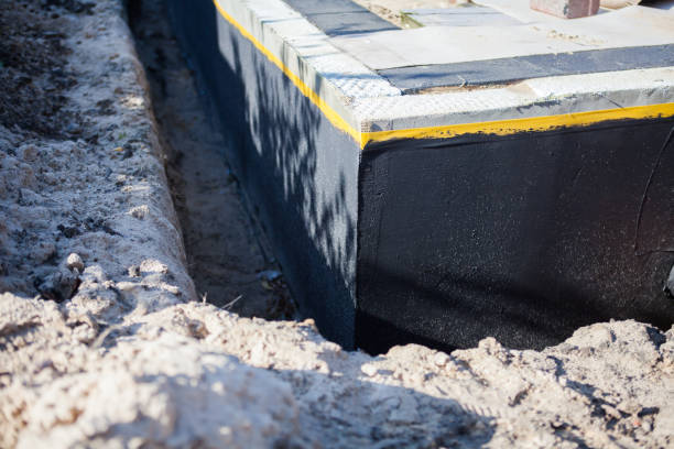 Professional Crawl Space Encapsulation technician working in Lexington, IL